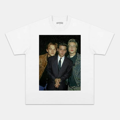 LEONARDO DICAPRIO & JOHNNY DEPP & BRAD PITT TEE