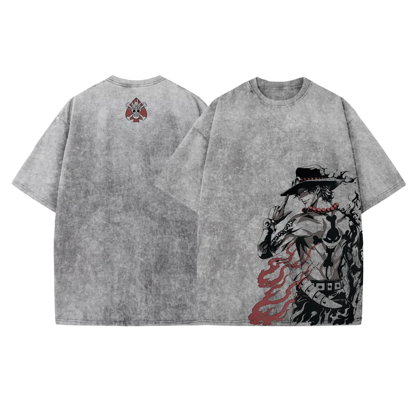 PORTGAS D. ACE ANIME INSPIRED VINTAGE TEE丨ONE PIECE-[DS]