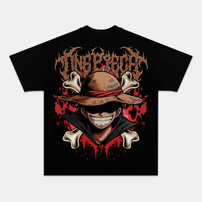LUFFY ANIME INSPIRED VINTAGE TEE丨ONE PIECE-[BACK]