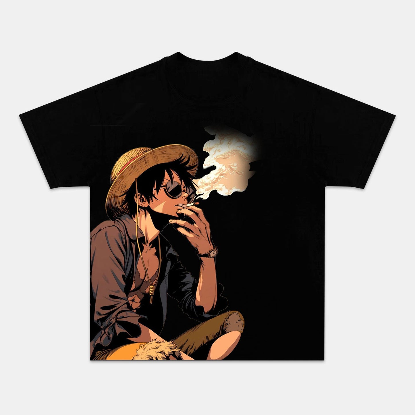 LUFFY ANIME INSPIRED VINTAGE TEE丨ONE PIECE-[BACK]