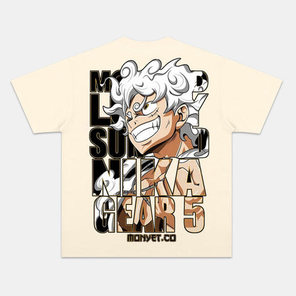 LUFFY ANIME INSPIRED VINTAGE TEE丨ONE PIECE-[BACK]