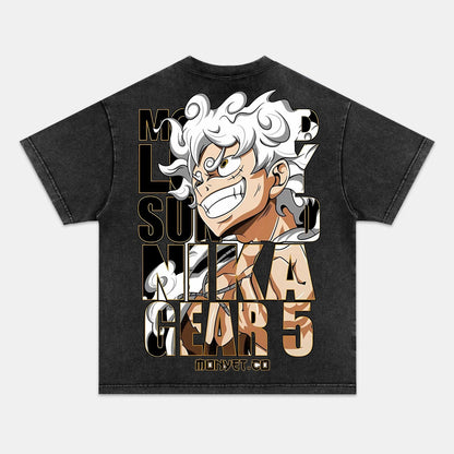 LUFFY ANIME INSPIRED VINTAGE TEE丨ONE PIECE-[BACK]
