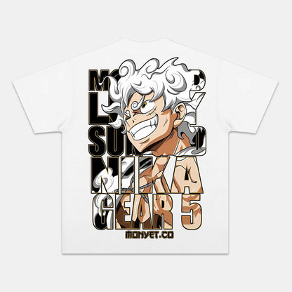 LUFFY ANIME INSPIRED VINTAGE TEE丨ONE PIECE-[BACK]