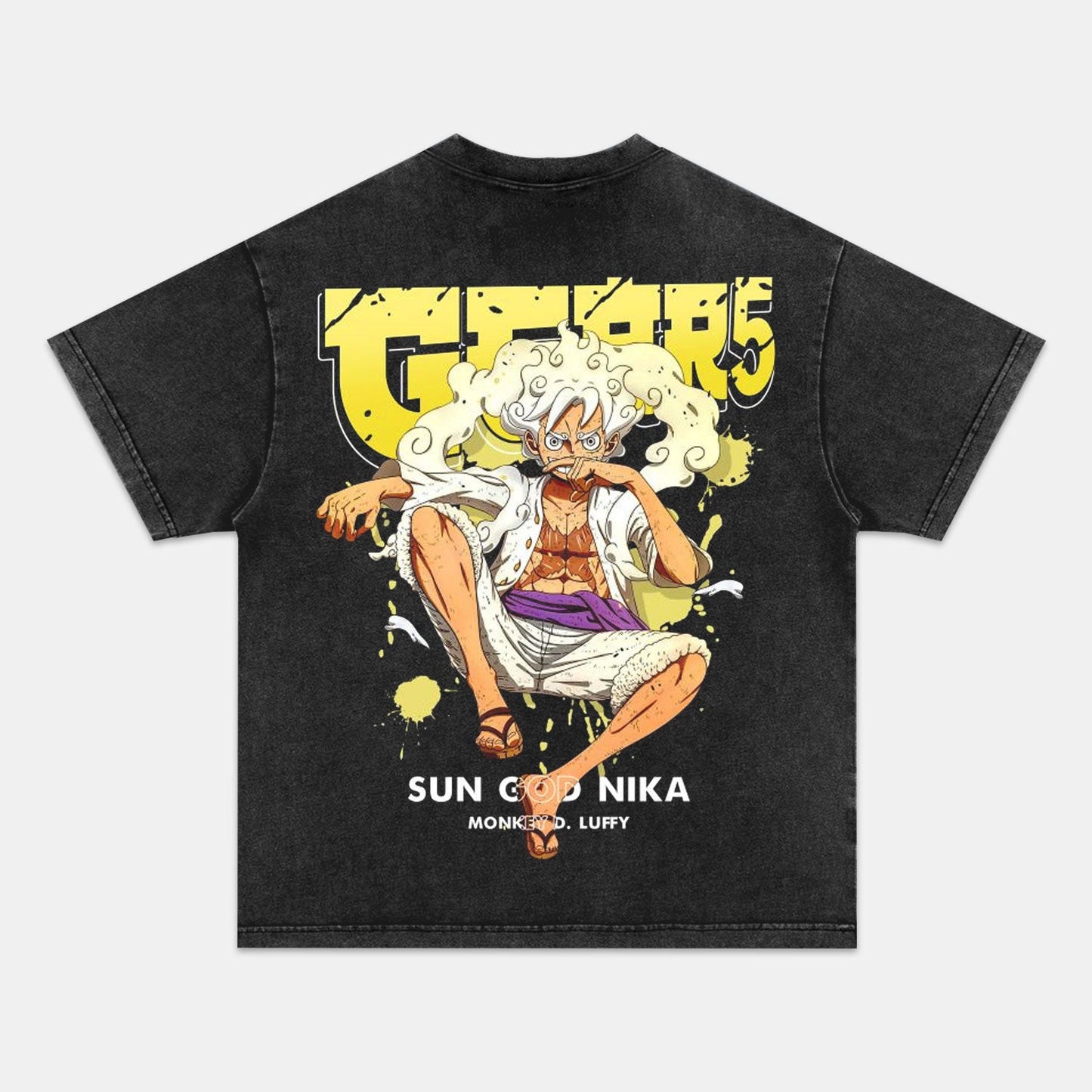 LUFFY ANIME INSPIRED VINTAGE TEE丨ONE PIECE-[BACK]