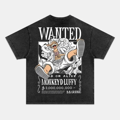LUFFY ANIME INSPIRED VINTAGE TEE丨ONE PIECE-[BACK]
