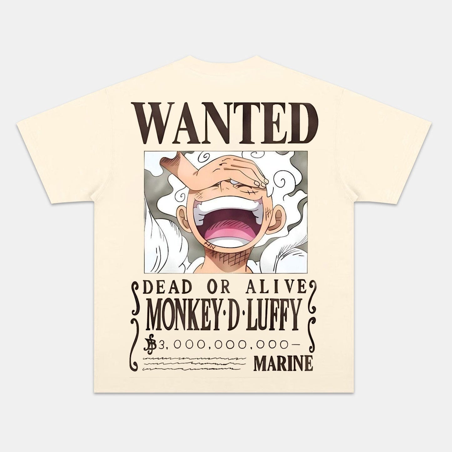 LUFFY ANIME INSPIRED VINTAGE TEE丨ONE PIECE-[BACK]