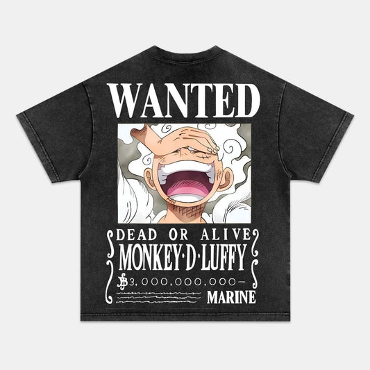 LUFFY ANIME INSPIRED VINTAGE TEE丨ONE PIECE-[BACK]