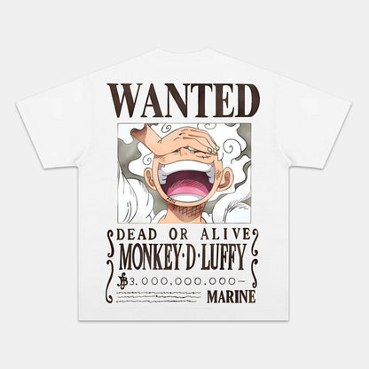 LUFFY ANIME INSPIRED VINTAGE TEE丨ONE PIECE-[BACK]