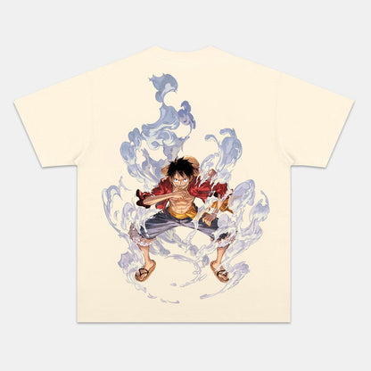 LUFFY ANIME INSPIRED VINTAGE TEE丨ONE PIECE-[BACK]