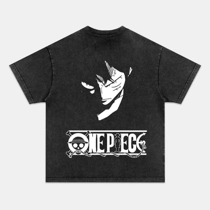 LUFFY ANIME INSPIRED VINTAGE TEE丨ONE PIECE-[BACK]