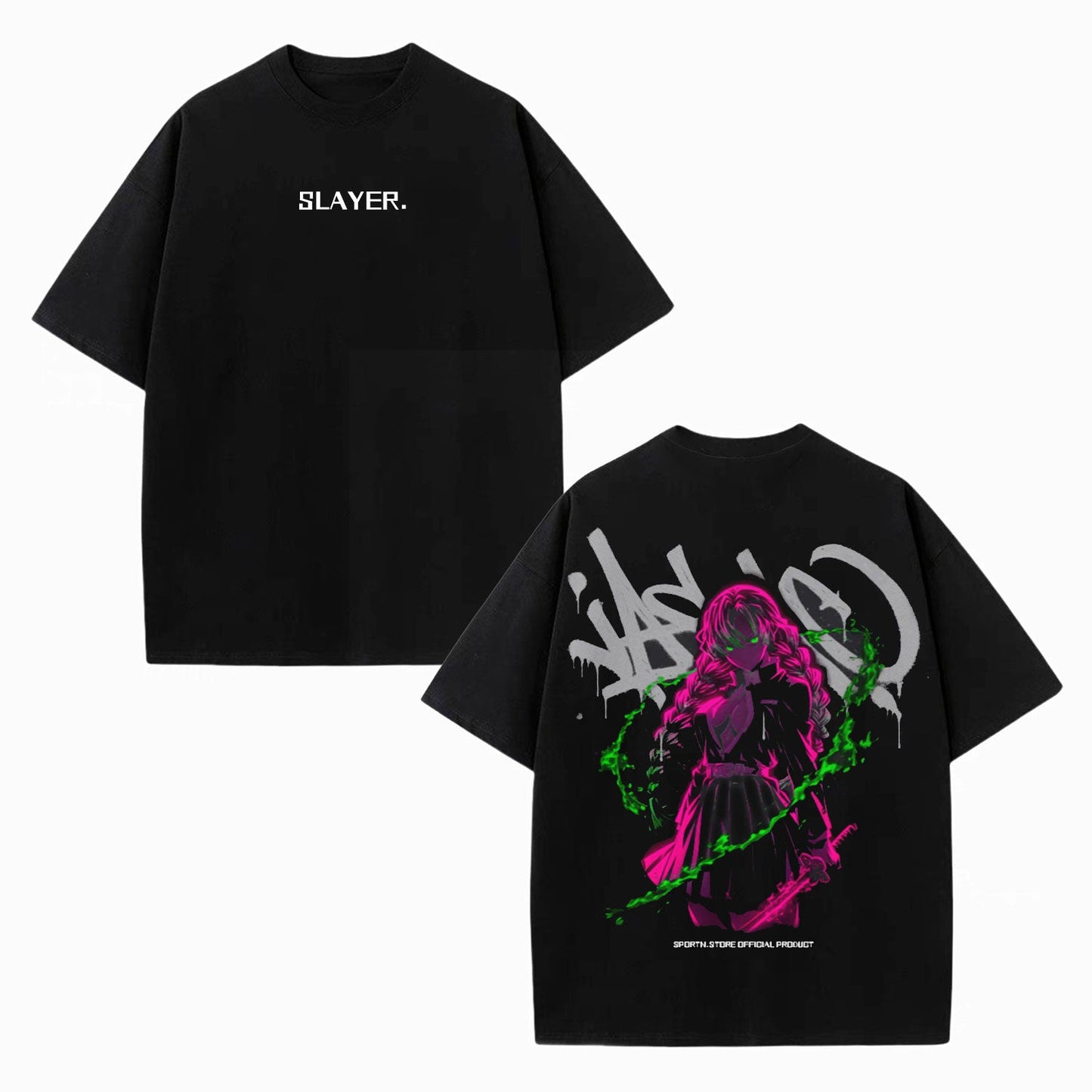 MITSURI KANROJI UNISEX ANIME INSPIRED VINTAGE TEE丨DEMON SLAYER-[DS]