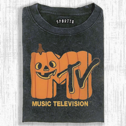 MTV HALLOWEEN PUMPKIN - THEMED T-SHIRT