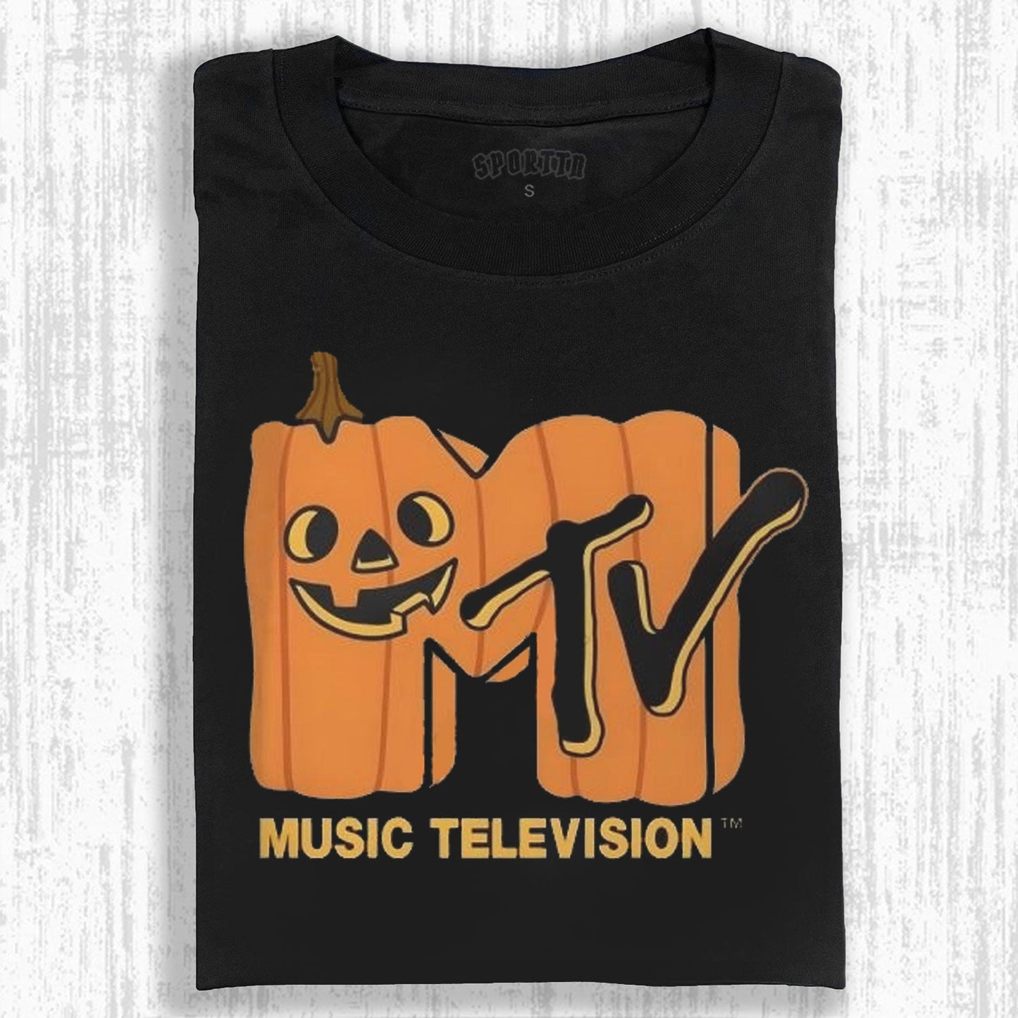 MTV HALLOWEEN PUMPKIN - THEMED T-SHIRT