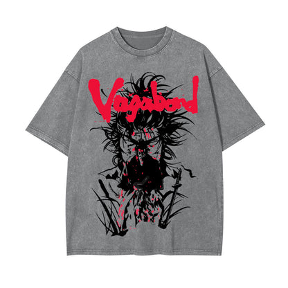 MUSASHI VAGABOND VINTAGE OVERSIZE TEE-[FRONT]