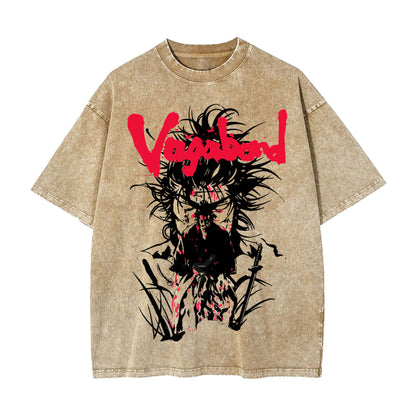 MUSASHI VAGABOND VINTAGE OVERSIZE TEE-[FRONT]