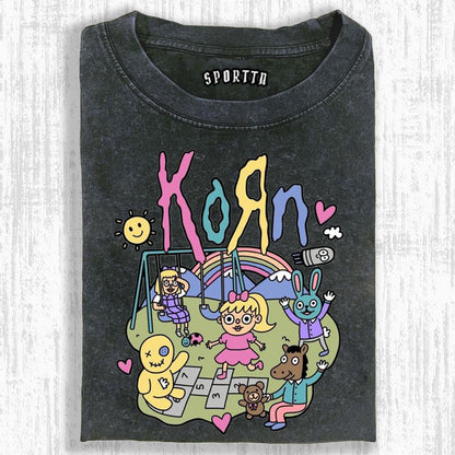 MUSIC KORN VINTAGE WASHED TEE