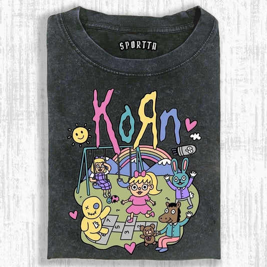 MUSIC KORN VINTAGE WASHED TEE