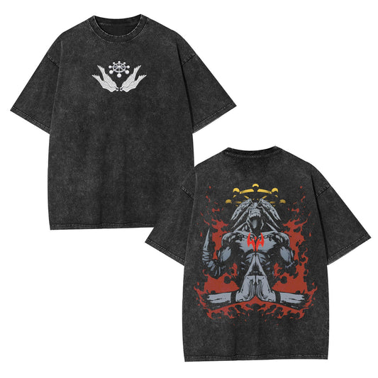 MAHORAGA JUJUTSU KAISEN OVERSIZED TEE-[DS]