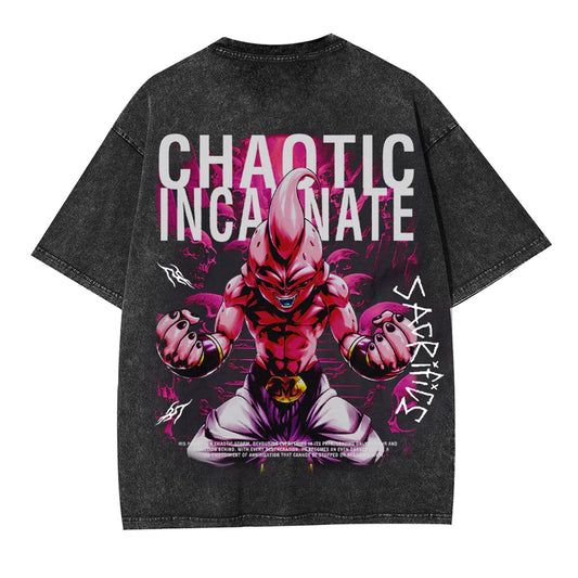 MAJIN BUU ANIME OVERSIZED TEE  DRAGON BALL-[BACK]