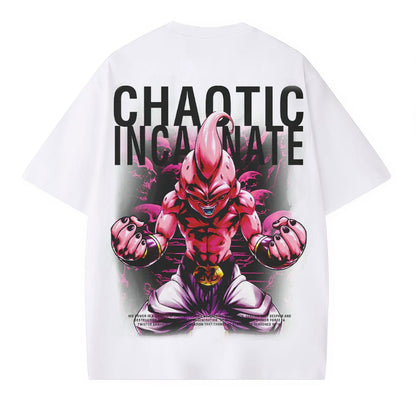 MAJIN BUU ANIME OVERSIZED TEE  DRAGON BALL-[BACK]