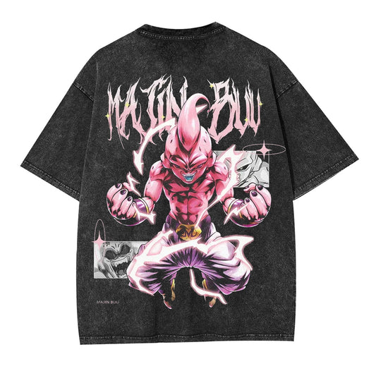 MAJIN BUU ANIME OVERSIZED TEE丨DRAGON BALL-[BACK]
