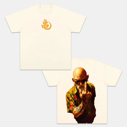 MASTER ROSHI ANIME OVERSIZED TEE丨DRAGON BALL