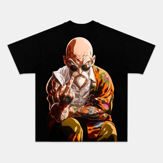 MASTER ROSHI ANIME OVERSIZED TEE丨DRAGON BALL-[BACK]