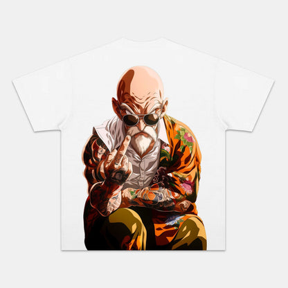 MASTER ROSHI ANIME OVERSIZED TEE丨DRAGON BALL-[BACK]