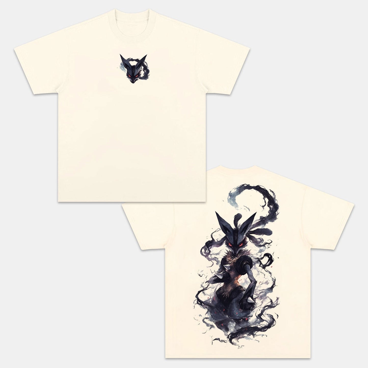 MEGA LUCARIO VINTAGE TEE丨POKÉMON-[DS]