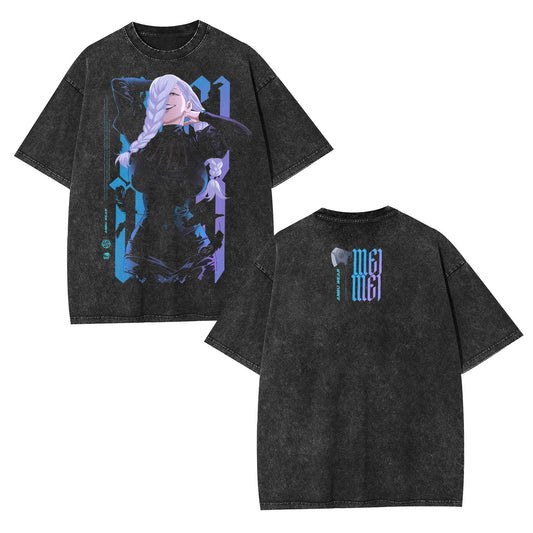 MEI MEI ANIME UNISEX WASHED TEE -[DS]