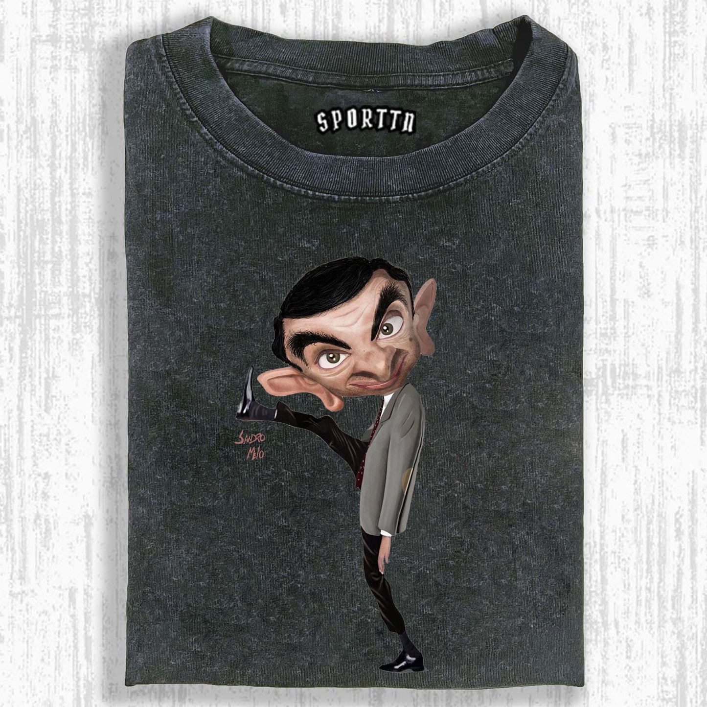 MR. BEAN THEMED COMMEMORATIVE-STYLE V4 T-SHIRT