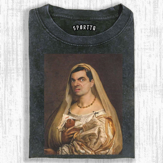 MR. BEAN'S CLASSICAL ART CROSSOVER T-SHIRT