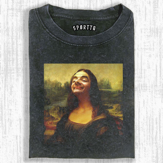 MR. BEAN'S FUN - FILLED MONA LISA T-SHIRT