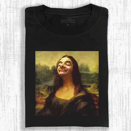 MR. BEAN'S FUN - FILLED MONA LISA T-SHIRT