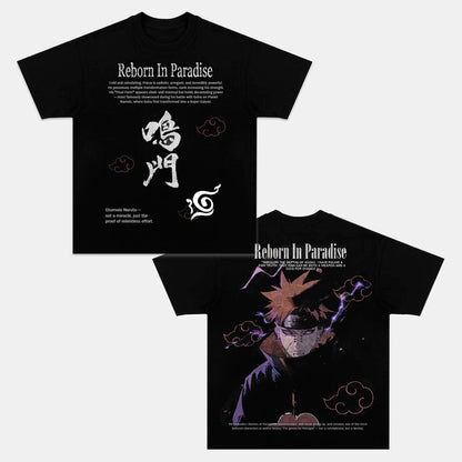 NARUTO 2.0 “PAIN’S WRATH” OVERSIZED TEE-[DS]