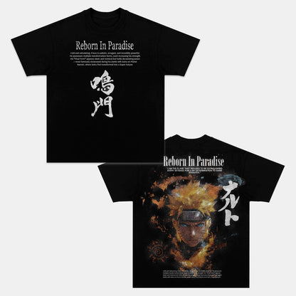 NARUTO 2.0 “SHADOW OF THE FOX” OVERSIZED TEE-[DS]