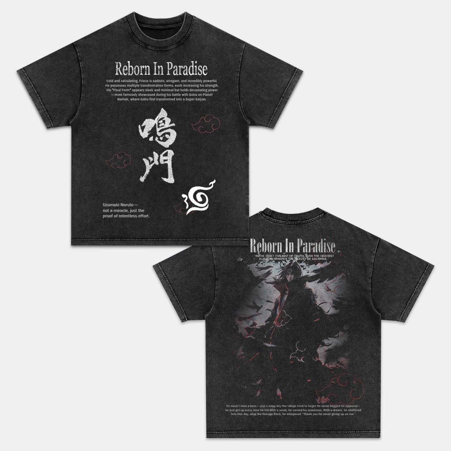 NARUTO 2.0 “UCHIHA LEGACY” ITACHI OVERSIZED TEE-[DS]