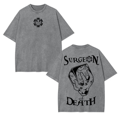 ONE PIECE UNISEX ANIME INSPIRED VINTAGE T-SHIRT-[DS]