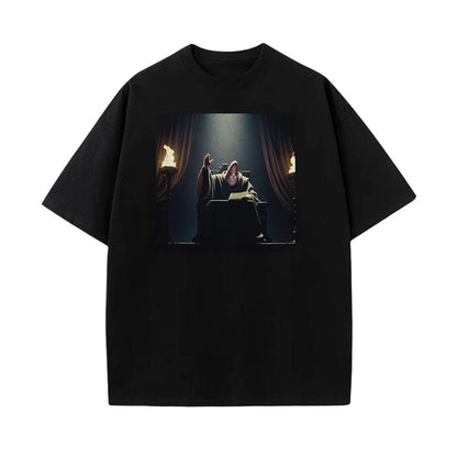 PATRICK STAR SITS ON THE THRONE OF POWER TEE