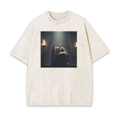 PATRICK STAR SITS ON THE THRONE OF POWER TEE