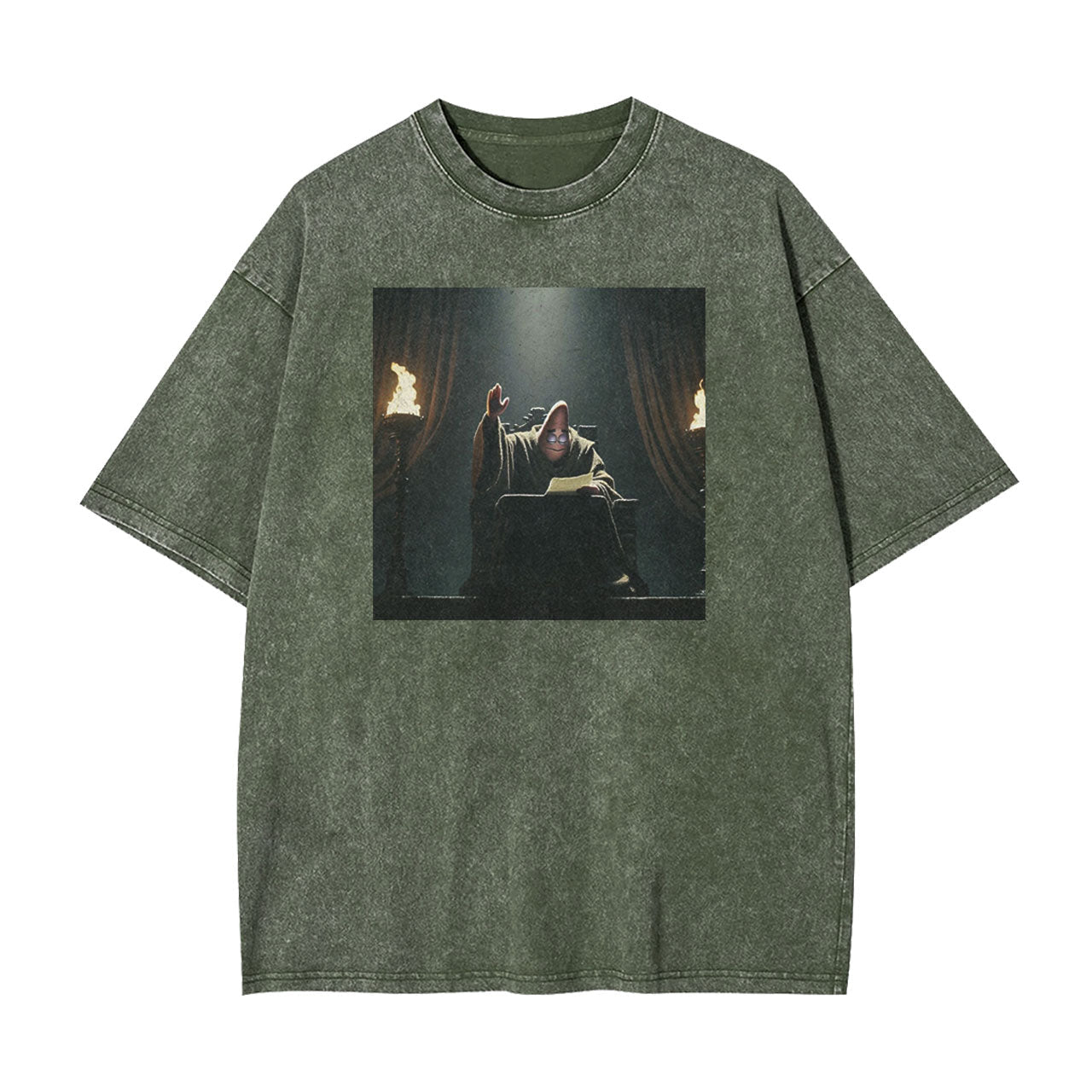 PATRICK STAR SITS ON THE THRONE OF POWER TEE
