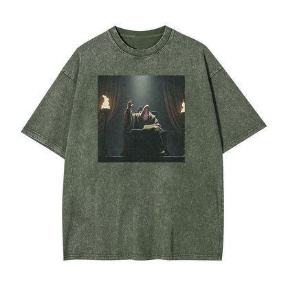 PATRICK STAR SITS ON THE THRONE OF POWER TEE