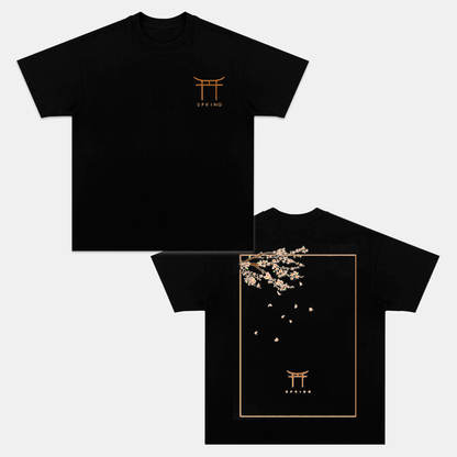 PEACH BLOSSOM BACK T-SHIRT 