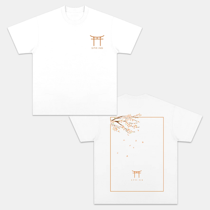 PEACH BLOSSOM BACK T-SHIRT 