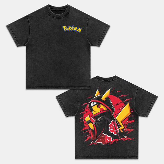 PIKACHU UNISEX ANIME INSPIRED VINTAGE T-SHIRT丨POKÉMON-[DS]