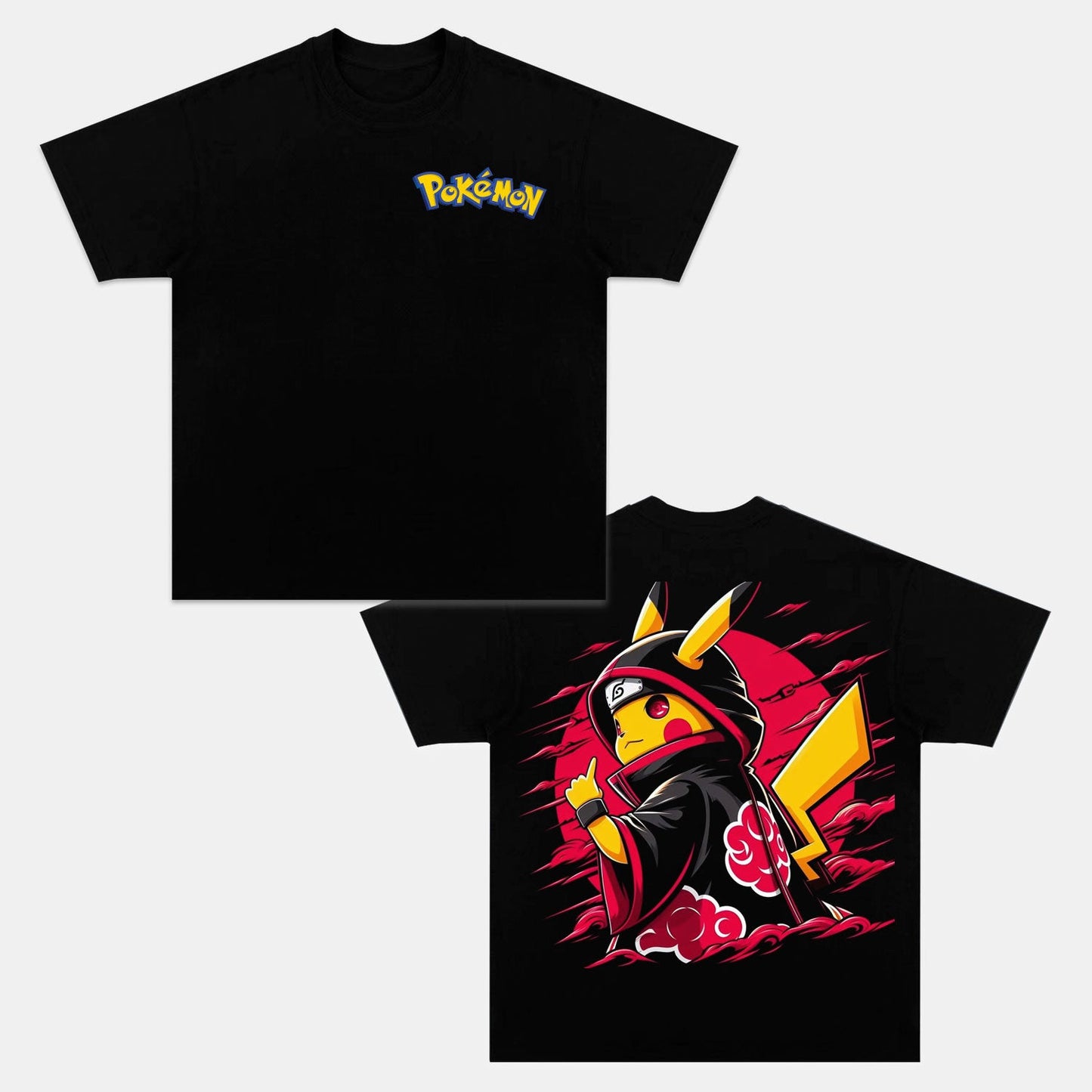 PIKACHU UNISEX ANIME INSPIRED VINTAGE T-SHIRT丨POKÉMON-[DS]
