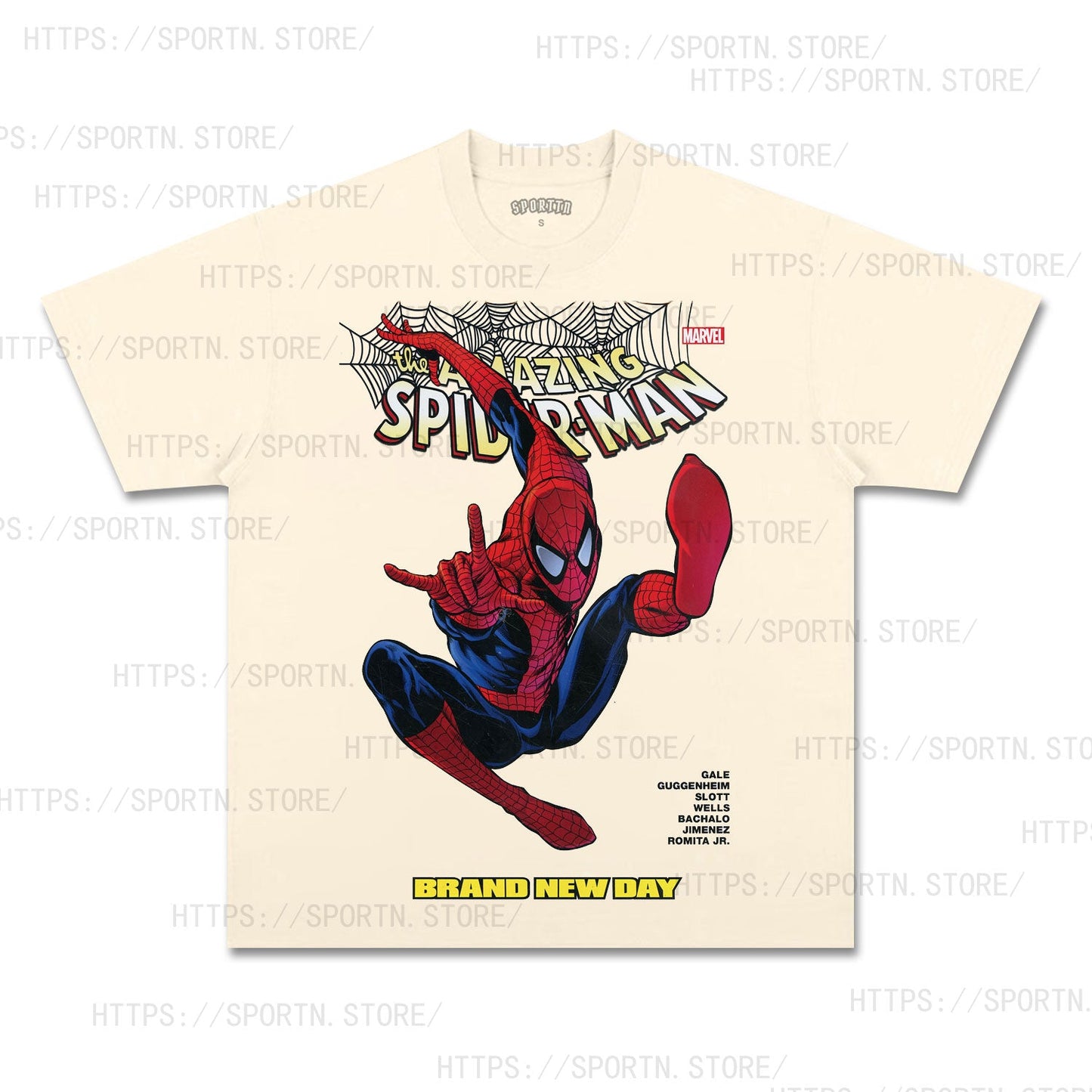 RETRO STREET STYLE & SPIDER TEE