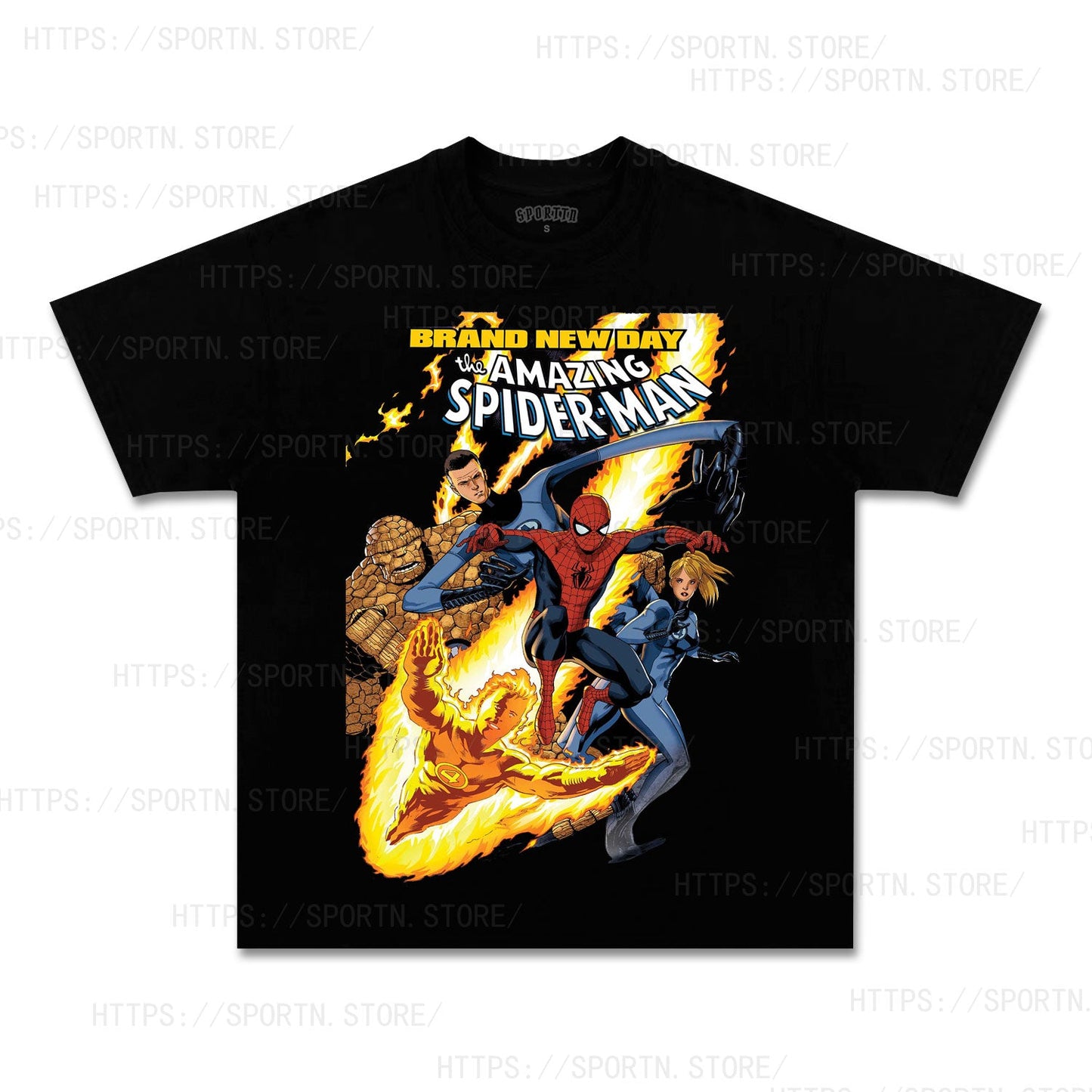 RETRO STREET STYLE & SPIDER V2 TEE