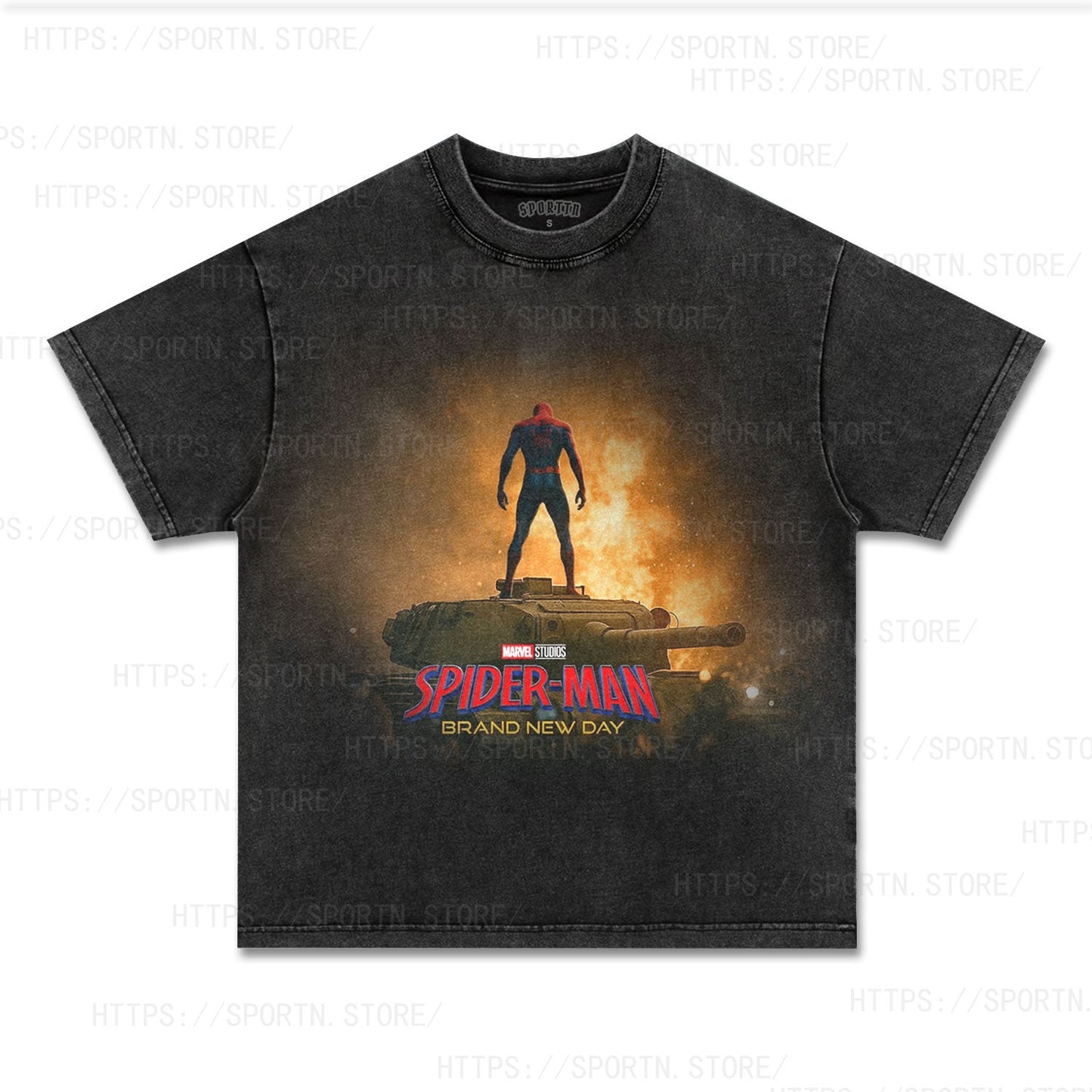 RETRO STREET STYLE & SPIDER V6 TEE