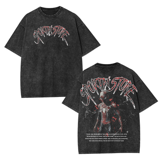 RETRO STREET STYLE & SPIDER V7 TEE-[DS]